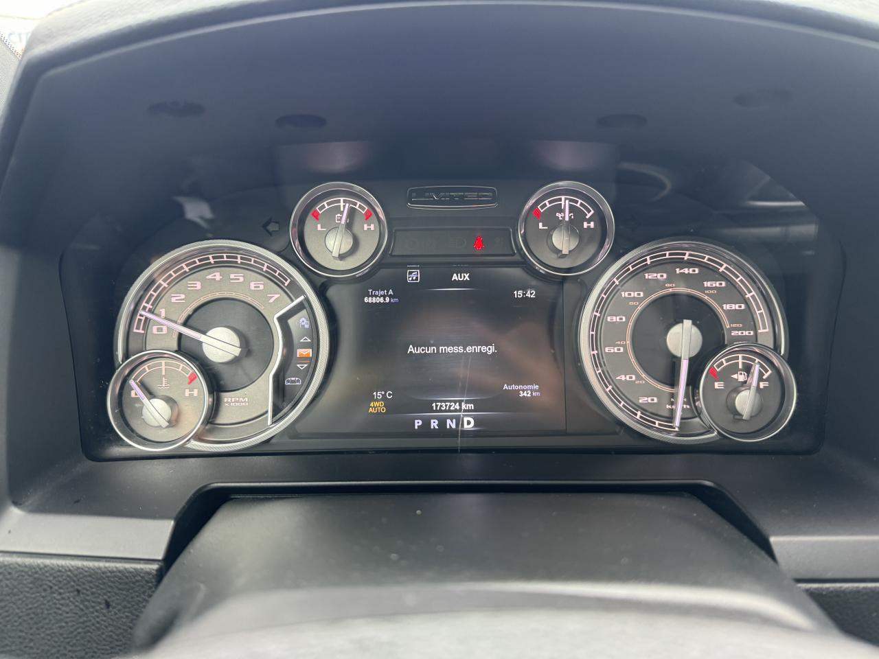 DODGE RAM 1500 CREW LIMITED RAMBOX