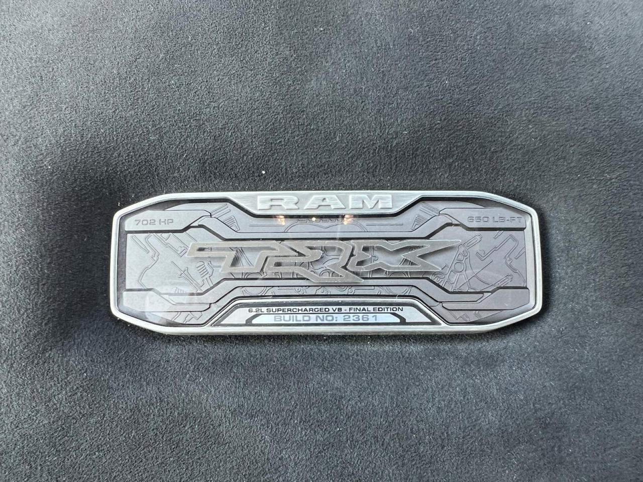 DODGE RAM TRX 6.2L V8 SUPERCHARGED FINAL EDITION