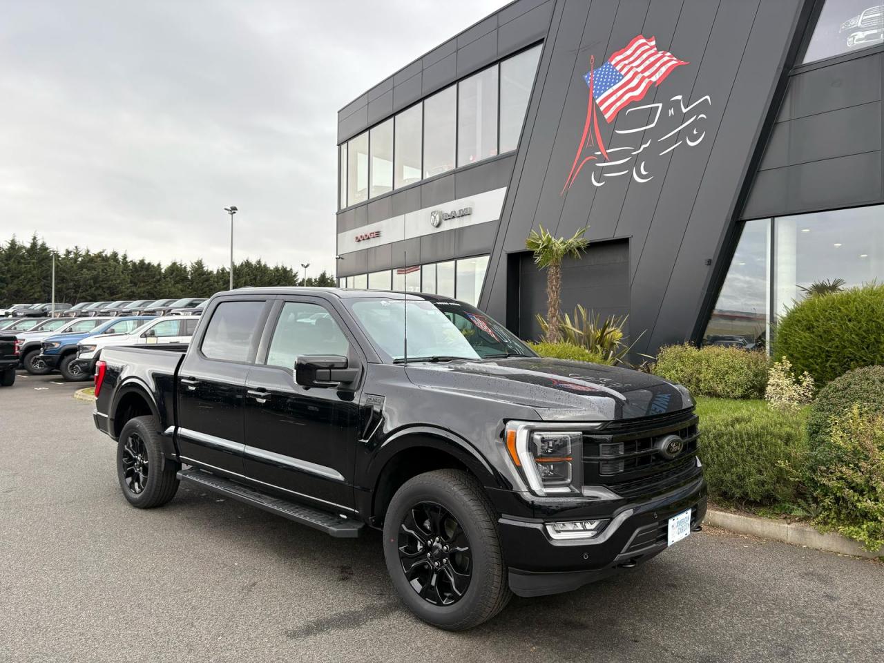 FORD F150 Supercrew LARIAT Black Package V8 5.0L FLEXFUEL