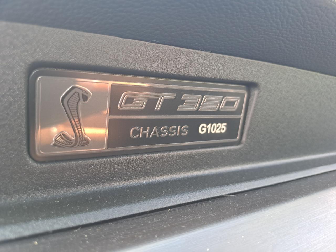FORD MUSTANG Shelby GT350 V8 5.2L
