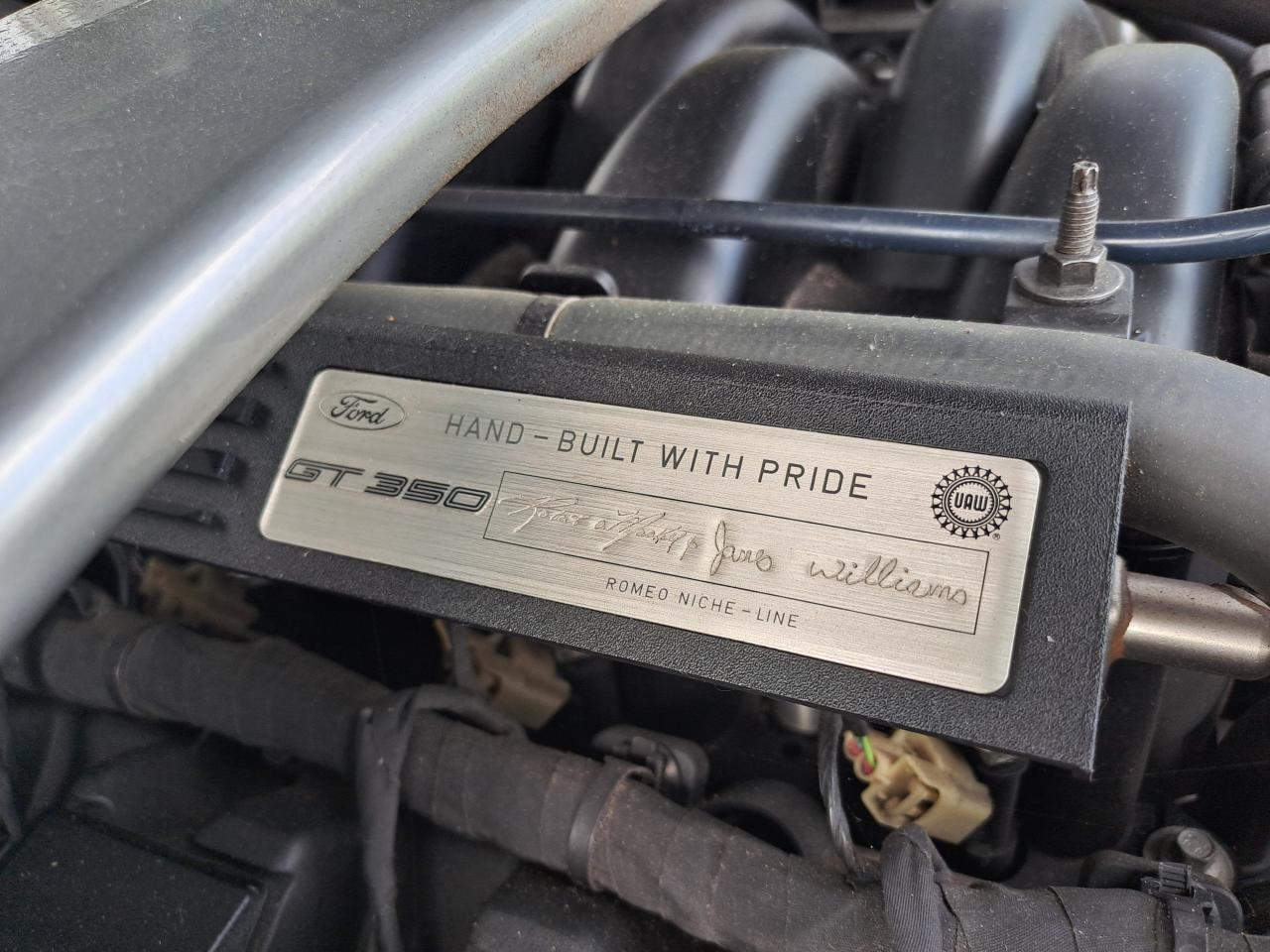 FORD MUSTANG Shelby GT350 V8 5.2L