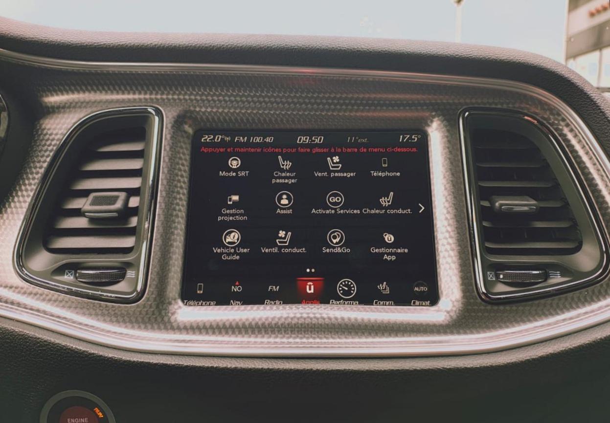 DODGE CHALLENGER SRT HELLCAT V8 6.2L 707hp