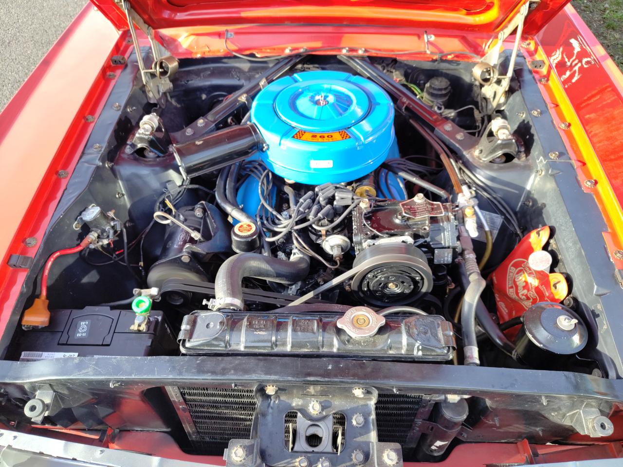 FORD MUSTANG CABRIOLET 64 1/2 UNE DES TOUTES PREMIERES FABRIQUEES