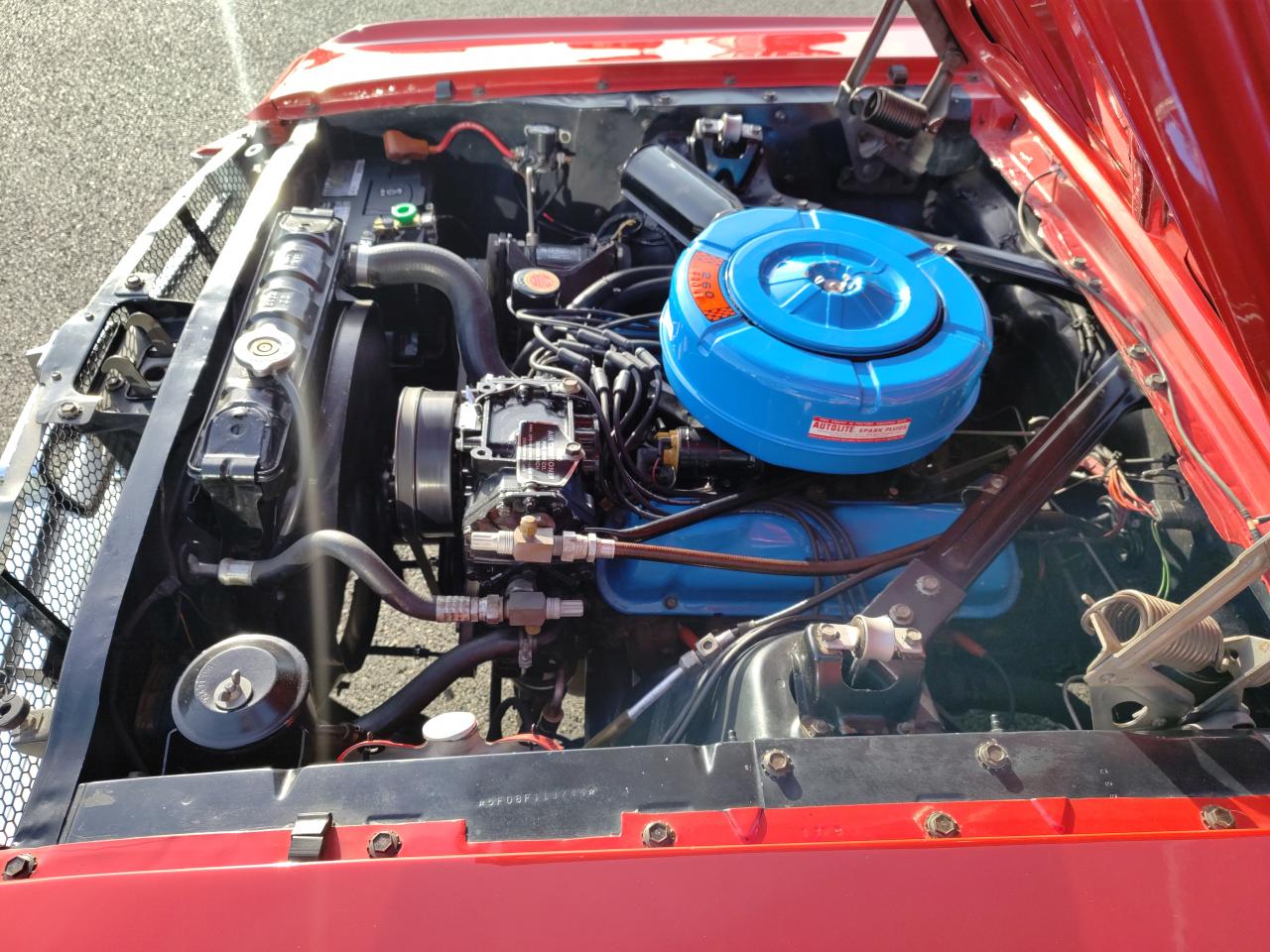 FORD MUSTANG CABRIOLET 64 1/2 UNE DES TOUTES PREMIERES FABRIQUEES