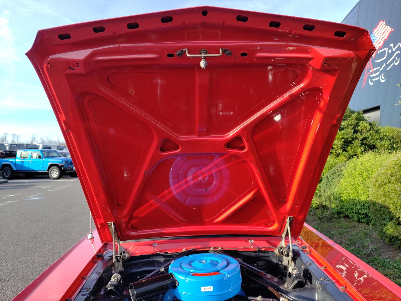 FORD MUSTANG CABRIOLET 64 1/2 UNE DES TOUTES PREMIERES FABRIQUEES