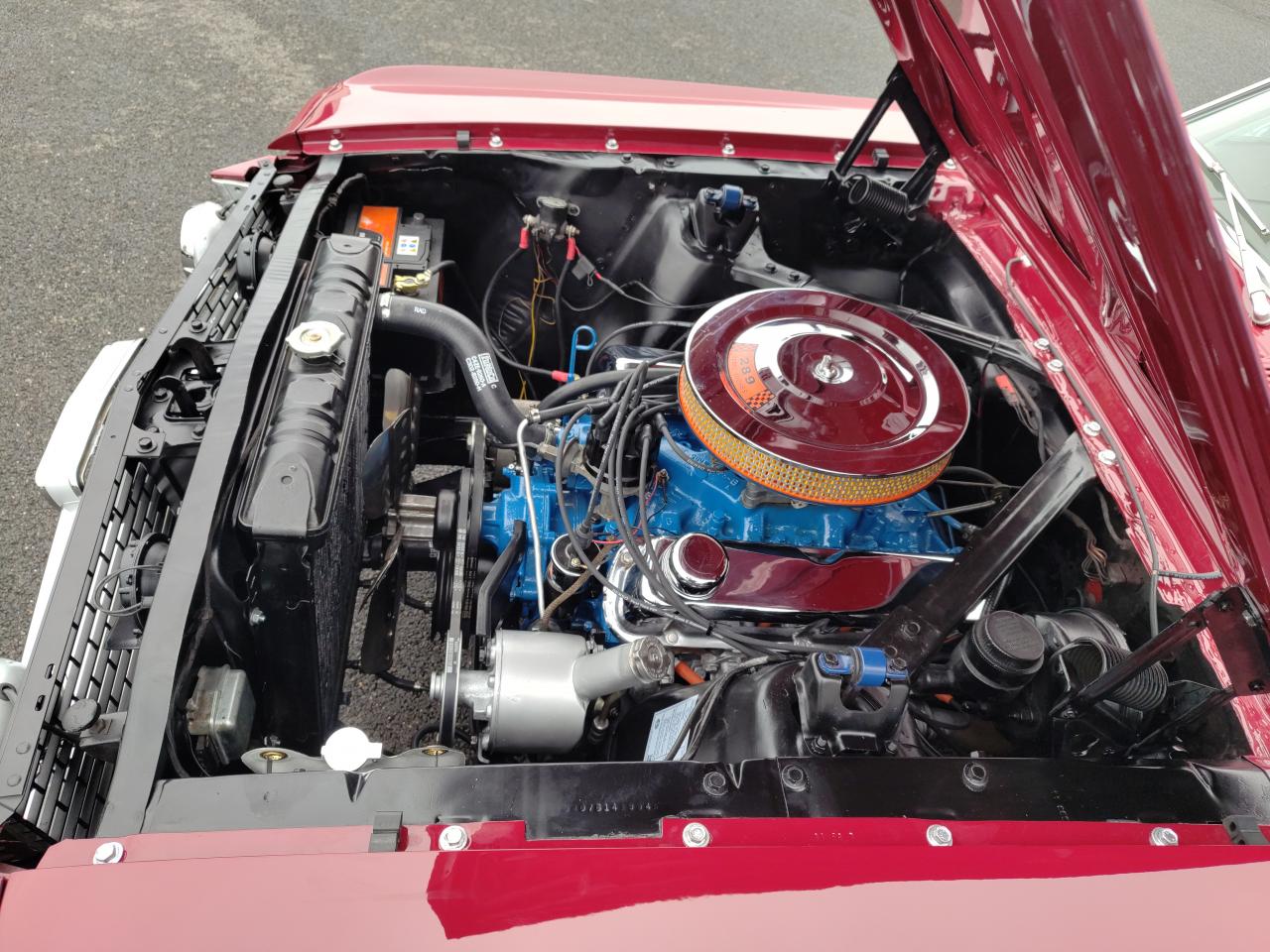 FORD MUSTANG COUPE code C intérieur Pony