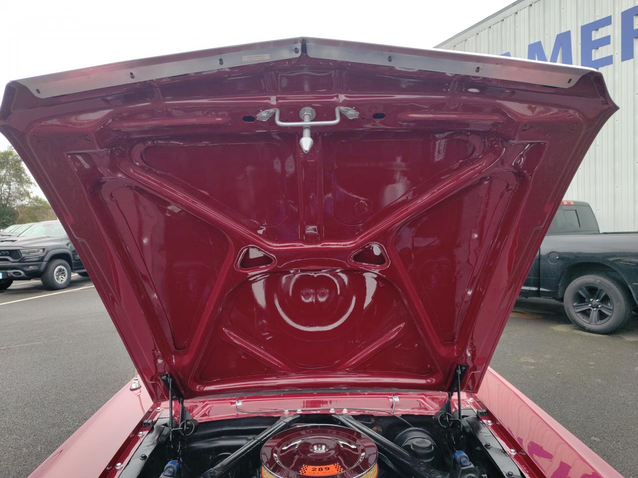 FORD MUSTANG COUPE code C intérieur Pony