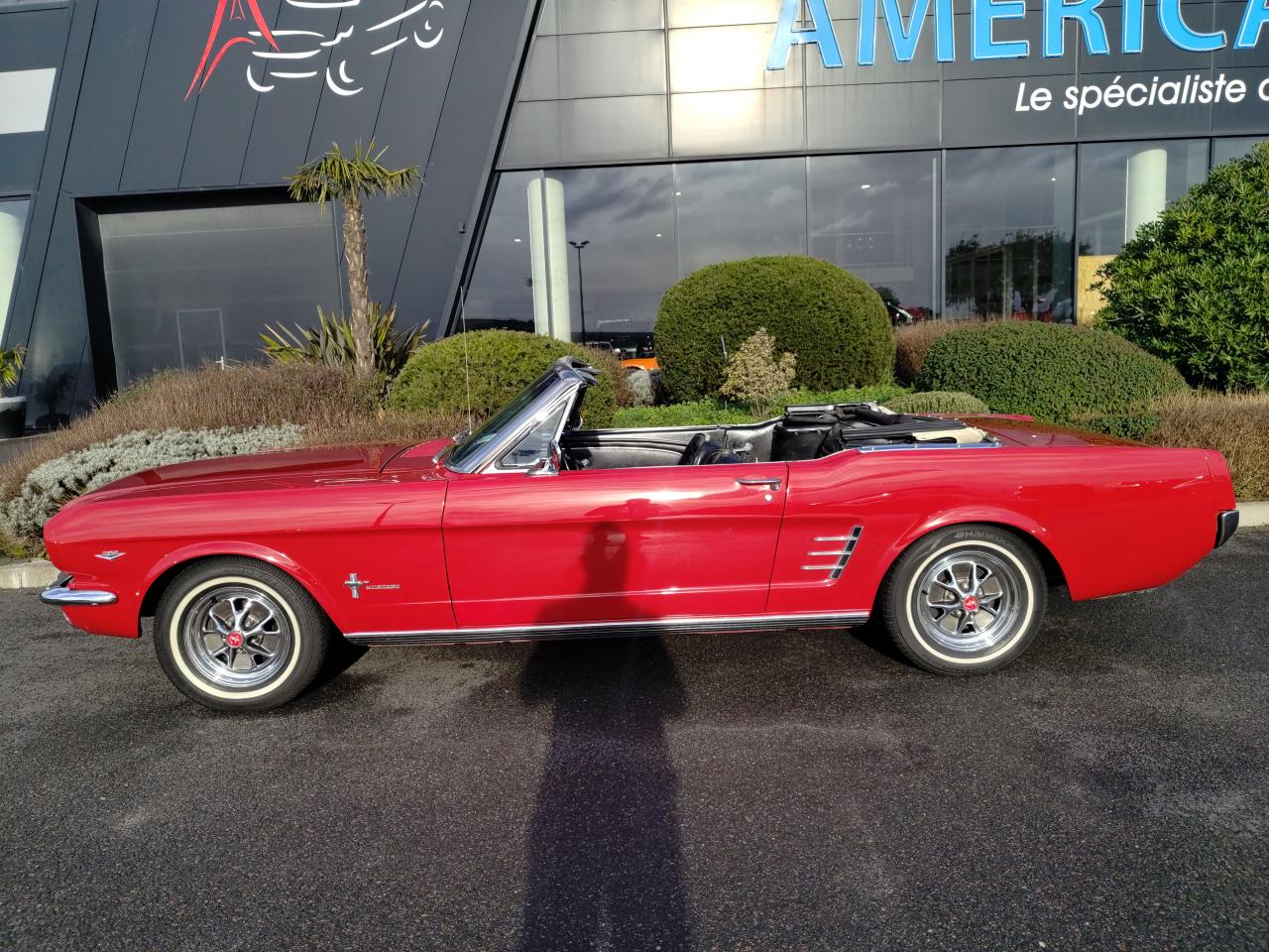 FORD MUSTANG 289 code C, disques, capote elec, boite auto